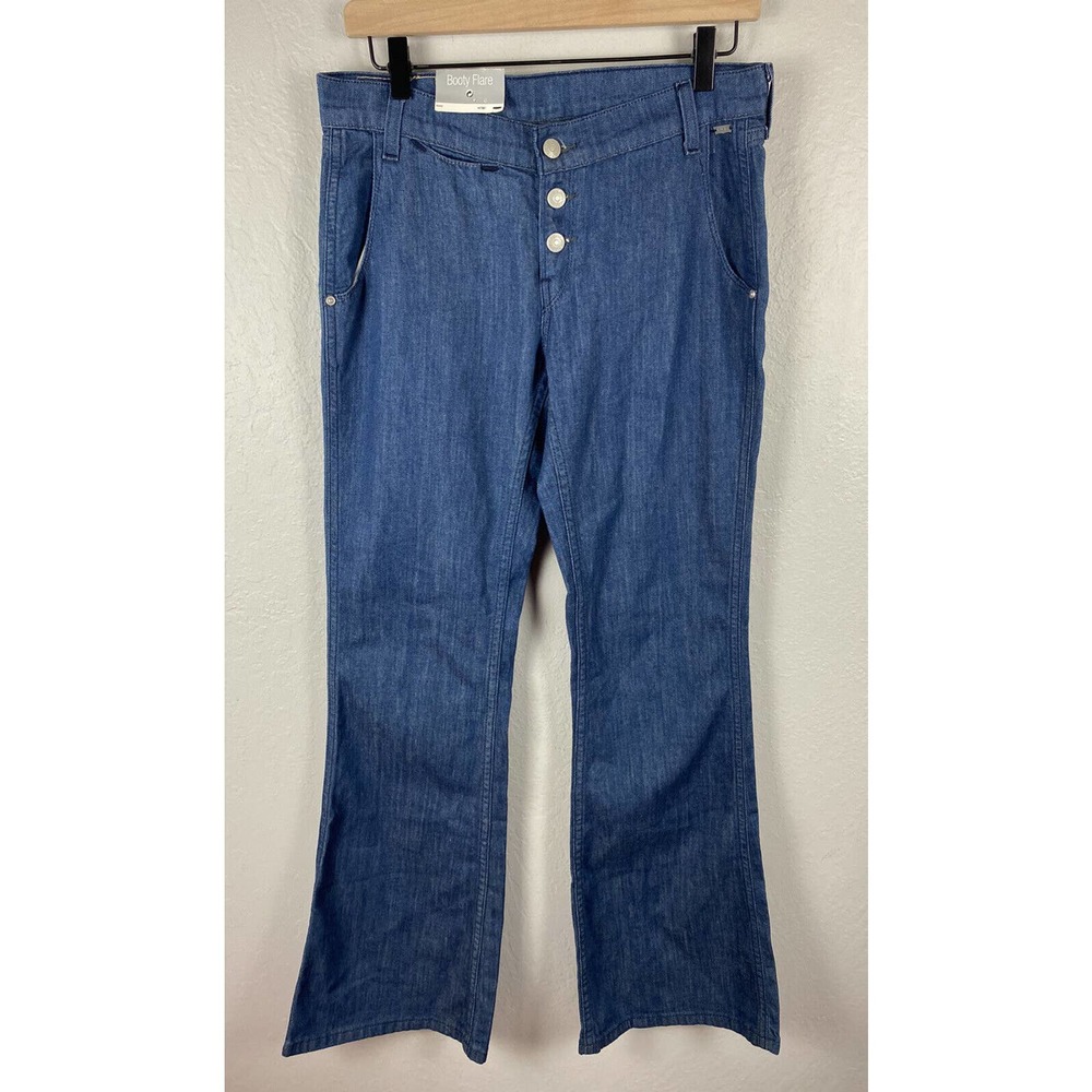 Levi's 479 Booty Flare Low Rise Jeans W30 L32 - Medium Wash Button Fly EUROPE